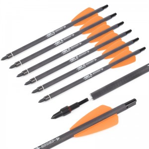 Archery Nika 113167-14 7.5inch ID6.2mm Crossbow Crossbow Bolts Plastic Nock Cobra System Adder/R9/RX Fotografiere de tir cu arcul