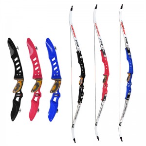 Nika Archery 210018 64inch Rh ILF Recurează - -l pe Bow Busur recidivat pentru sport în aer liber, practică de tragere a țintei