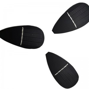 Poziționarea picăturii în formă mică Dimensiuneneregulată Formă de frunze Panou solar Portable off-grilă Mini Home Panouri solare Panouri pentru casă