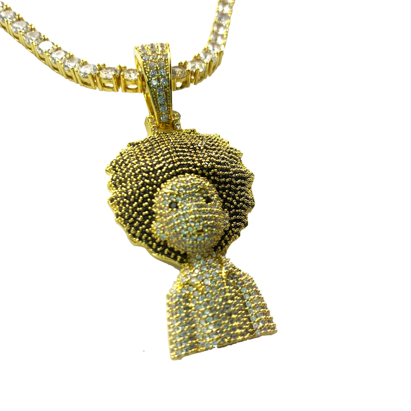 Zircon Solid Exploziv Hip Hip colier