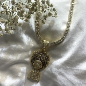 Zircon Solid Exploziv Hip Hip colier