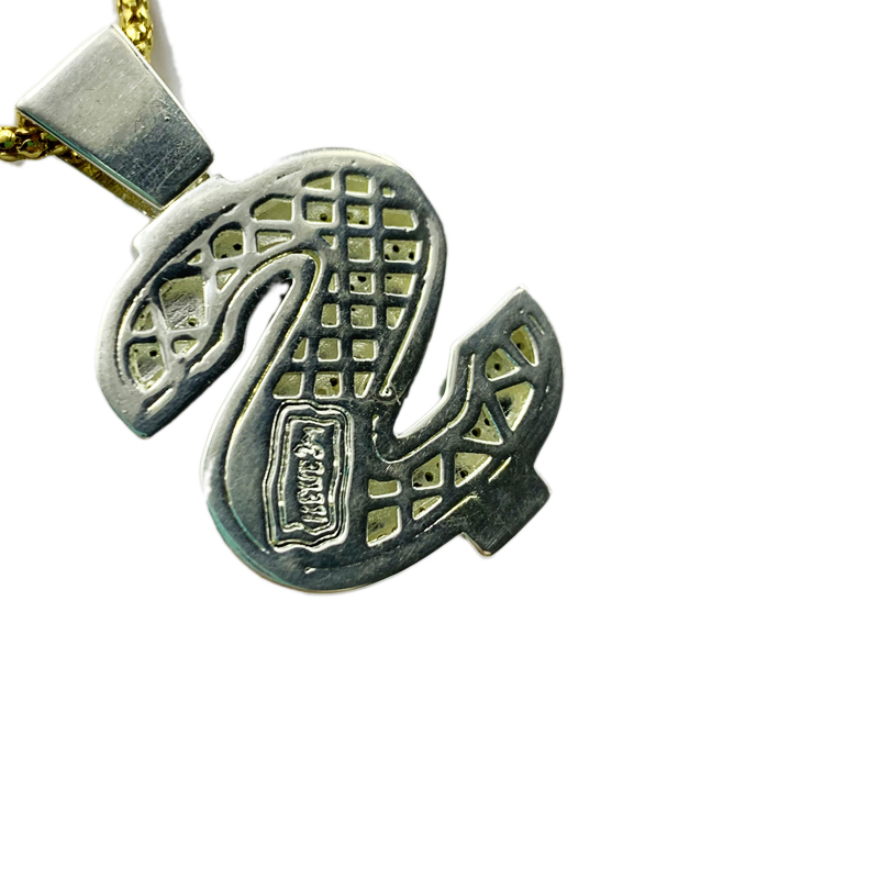 Hip-Hop Symbol Symbol Solic Pandantiv