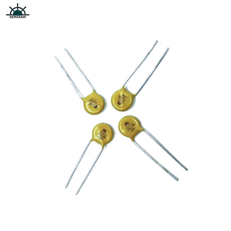Furnizorul original de rezistență ODM Galben Silicon 10D221 Diametru 10mm Oxid de metal Mov Varistor pentru alimentare