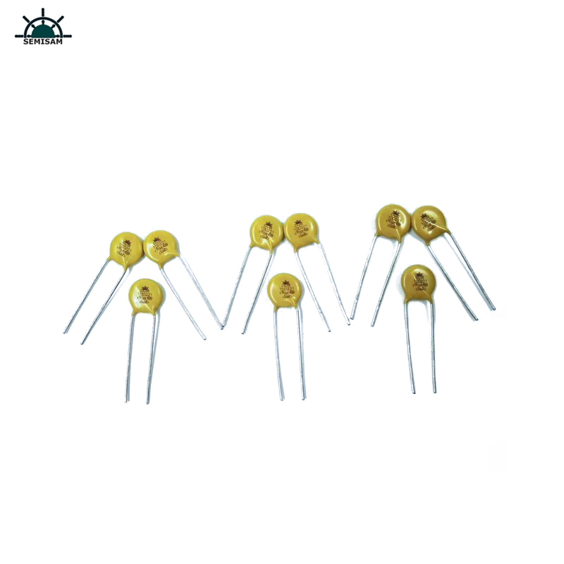 Furnizorul original de rezistență ODM Galben Silicon 10D221 Diametru 10mm Oxid de metal Mov Varistor pentru alimentare
