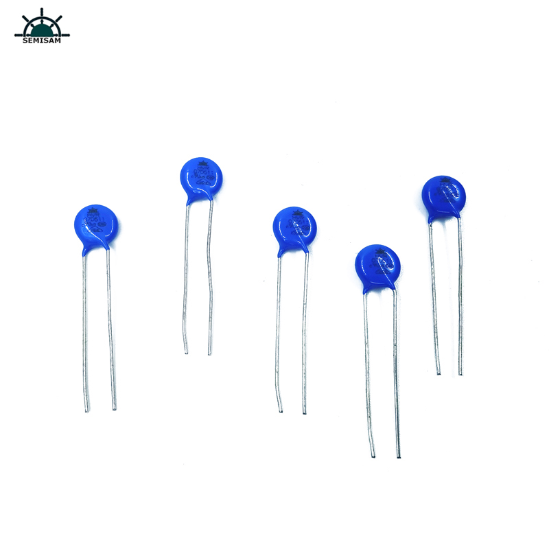 Producator original Long plumb, Blue Silicon Mov 7D511 510V 7mm rezistor MOV Varistor