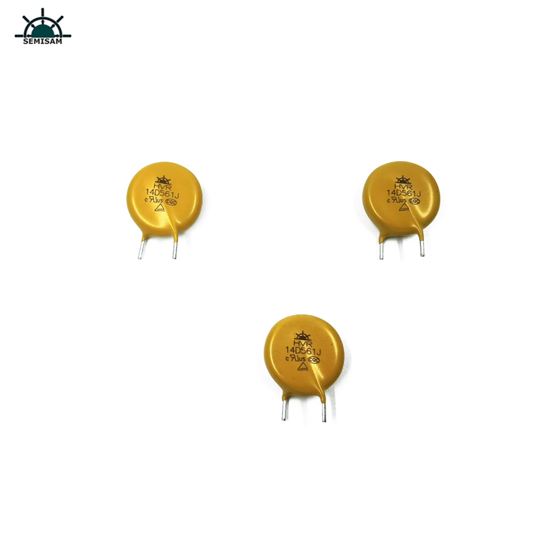 ODM, OEM, China Preț bun Supratensiune ridicată la supratensiune 14mm HVR14D561J MOV ZINC Oxid Varistor pentru alimentare