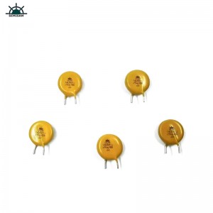 Odm prețul mai mic serviciu bun, galben ridicat de ridicat MOV 14mm HVR14D681K Zinc Varistor pentru lumini LED