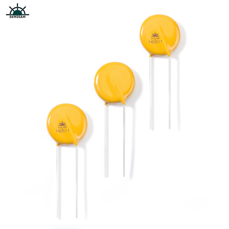 Fabrica de vânzare directă Diametru 10mm HVR10D561-J Protecția împotriva supratensiunii Protecție termică Siguranță termică Varistor Mov