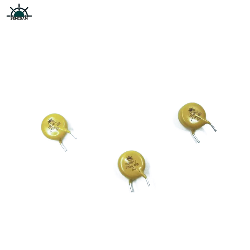 China Original producător Componente electronice pasive, galben MOV 10mm HVR10D681K Zinc Oxid varistor