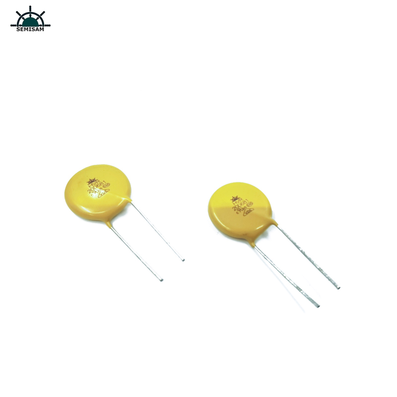China Producator original, galben silicon MOV 20mm 20D681 680V ZOV Varistor MOV pentru protecția suprasarcinii