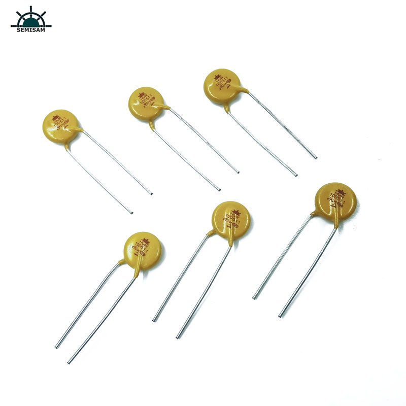 China de rezistență a producătorului Furnizor de siliciu galben 10d511 Diametru 10mm oxid de zinc Mov Varistor pentru alimentare