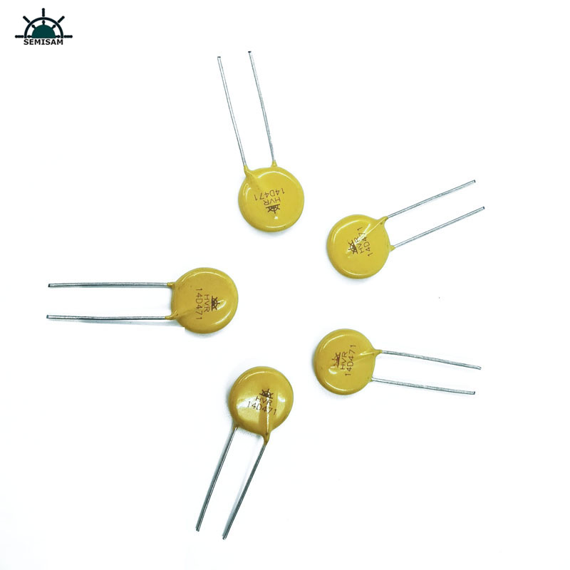 China Componente electronice, galben MOV 14mm 14d471 470V Varistor Zov varistator indtrial