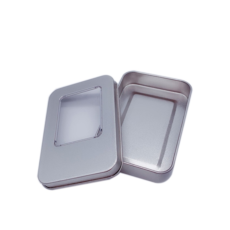 Hot Produse USB Tin cutie personalizabilă logo Furnizori Metal cadou cutie Tinplate Producător (101mm * 70mm * 20mm)