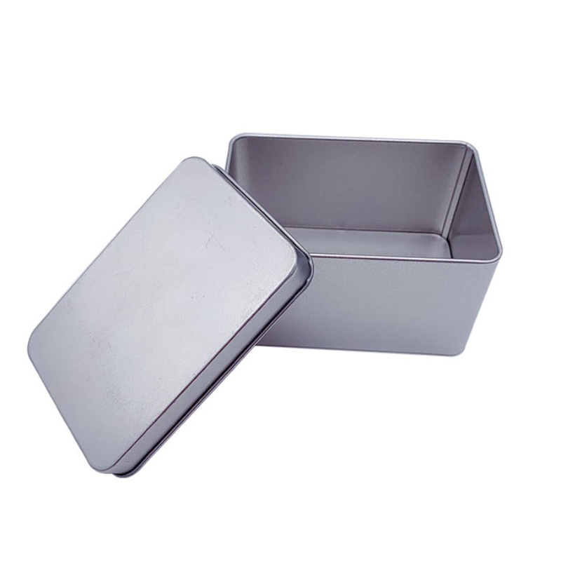 Square Tin Plaplate Can, Material de grad de grad de 107mm * 70mm * 60mm)