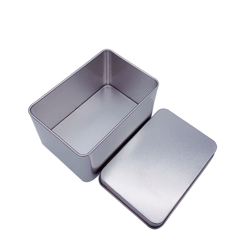 Square Tin Plaplate Can, Material de grad de grad de 107mm * 70mm * 60mm)