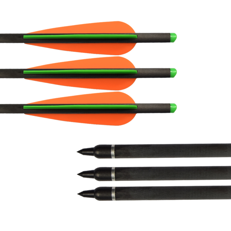 Elong Outdoor 117800 16inch Fibră de carbon Crossbow șuruburi Arculizare Crossbow Echipament de fotografiere