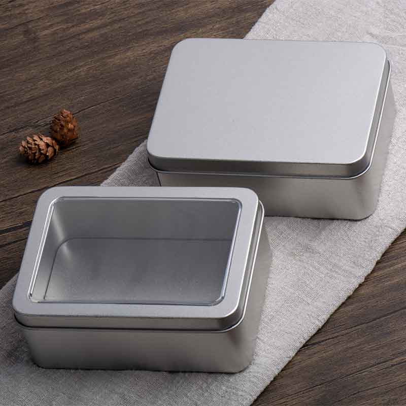 SOAP Depozitare Metal Box Fereastra cadou cutie cutie 125 * 90 * 48mm