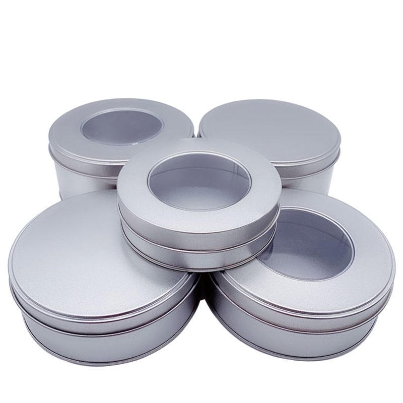 Fabrica Custom Round Protection Protection Environmental Tin Box Alimente Cantitate Can (120mm * 40mm) Jar Cookie