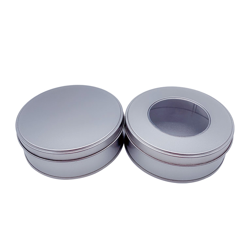 Fabrica Custom Round Protection Protection Environmental Tin Box Alimente Cantitate Can (120mm * 40mm) Jar Cookie