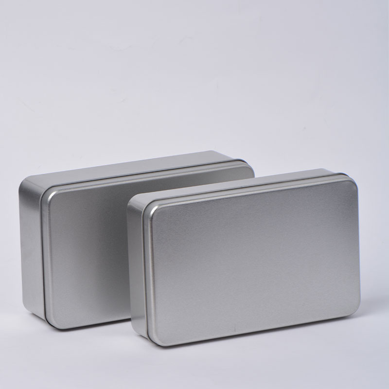 Alimentare Rectangle Box cutie de metal cutie de stocare 180 * 110 * 40mm