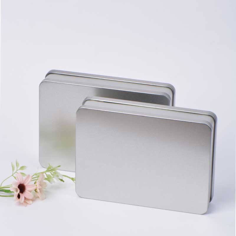 Clădire bloc de depozitare Tin cutie cutie de stocare metal cutie 180 * 110 * 55mm