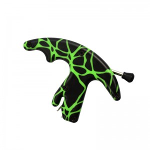 Elong Outdoor 42RA01-GNS Green Camo cu degetul mare Ajutor pentru tir cu arcul Fotografiere Fotografiere folosind