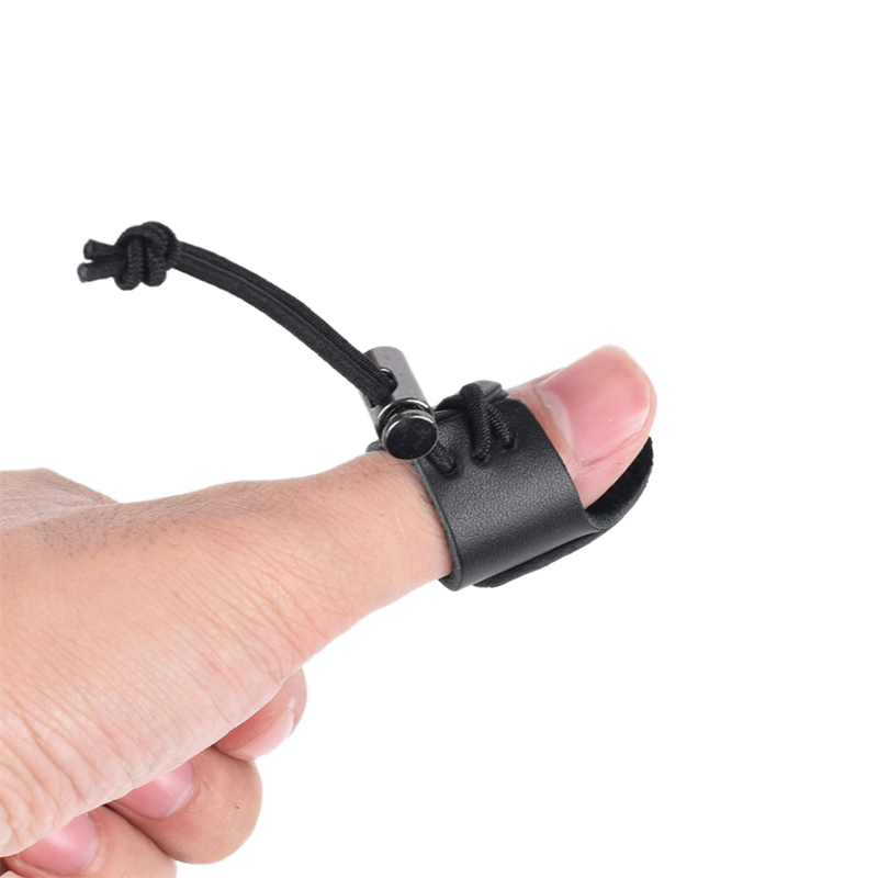 Elong Outdoor 421005 Mănuși de fotografiere Arcul tradițional Recurve Bow Shooting Finger Pază