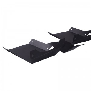 ITW FORMEX GK-17 Fișa de izolare ușoară Flacărie ignifugă plăcută foaie de izolarenegru PP