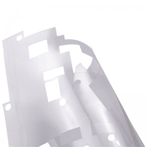 Furnizarea de tablă de izolare a PC transparentă, ignifugă de flacără și foaie izolantă ușor de format, garnitură electrică de izolare