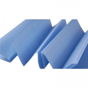 Hârtia cartelei de vizită albastră de alimentare cu flacără, hârtie de izolare DMD rezistentă la temperatură internă, formarea hârtiei de izolare a bateriei