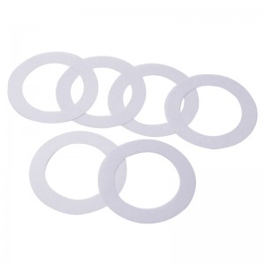 Dongguan BOPU en-gros DM Hârtie izolatoare albă Garnitură de izolare 0.2mm hârtie izolatoare subțire rotundă