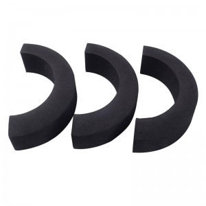 Îmbrăcăminte de absorbție EVA Material heterosexual de flacără ignifugnegru Dongguan spumă EVA Heterosexual Material Turnare