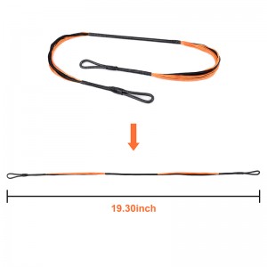 Elong Outdoor 280046-01 19.3inch 20 fire Crossbow String Orange pentru ADDER SYSTEM COBRA/R9