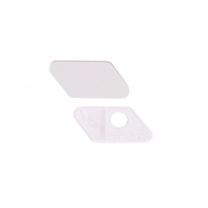 Elong în aer liber 25Ar05 RH transparent de plastic din plastic albă se odihnește pentru arcul de recurgere