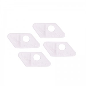 Elong în aer liber 25Ar05 RH transparent de plastic din plastic albă se odihnește pentru arcul de recurgere