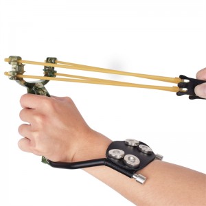 Elong în aer liber 3100g7-CA profesionist Slingshot în aer liber vânătoare de vânătoare împușcat cu mare viteză catapultă pentru adulți și copii