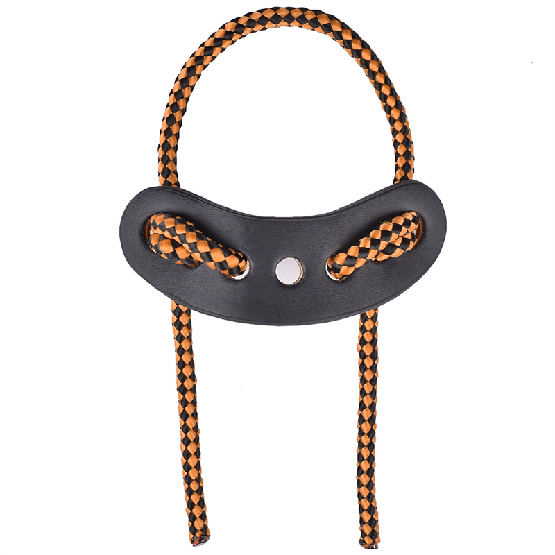 Elong Outdoor 470018 Spălătorie de mână Orange Culoare din piele Metal Groture Tir cu arcul Echipamente de fotografiere