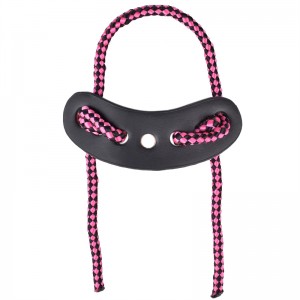 Elong în aer liber 470019 încheietura mâinii Pink Culoare din piele metalic groat arcul de tir cu arcul Fotografiere folosind