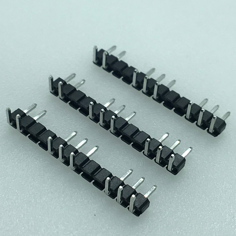 2.54mm Pitch 12p 90 ° Antet cu unghi drept un conector gol 4p PIN Conector