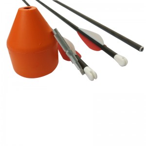 Elong Outdoor 157943 Spumă Arrow Cap CS Glame Glue-In Tirocerie Sponge Arrowhead Spumă Sfaturi pentru împușcăturile de tir cu arcul