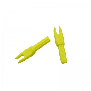Tika tir cu arcul 14N808 Insert arrow din plastic Nock pentru arbor cu arcul de carbon Shooting