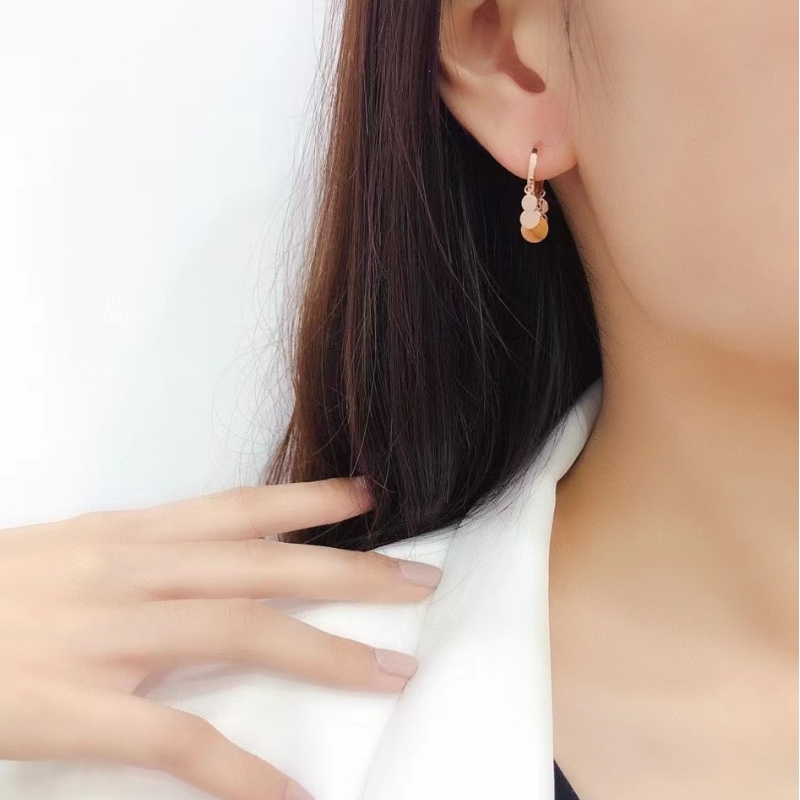 TUOCHEN Bijuterii Factory Nou Design 18K Galben/rose Gold Cercei cadou pentru femei
