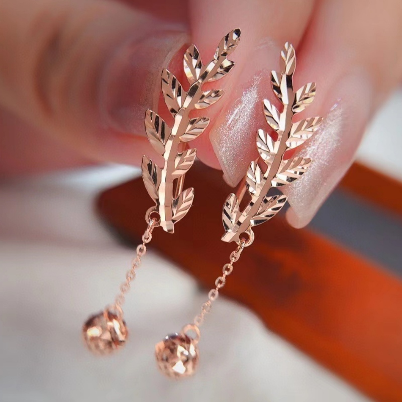 Tuochen Bijuterii Custom 18K Rose/yellow Gold Fashion Cercei Hoops Set pentru cadou