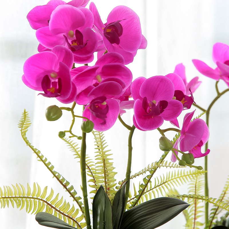 Hot care vinde orhidee artificiale artificiale cu înaltă calitate