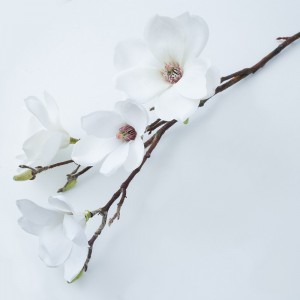 Fabrica de aprovizionare directă unică Magnolia floare flori artificiale pentru vânzare