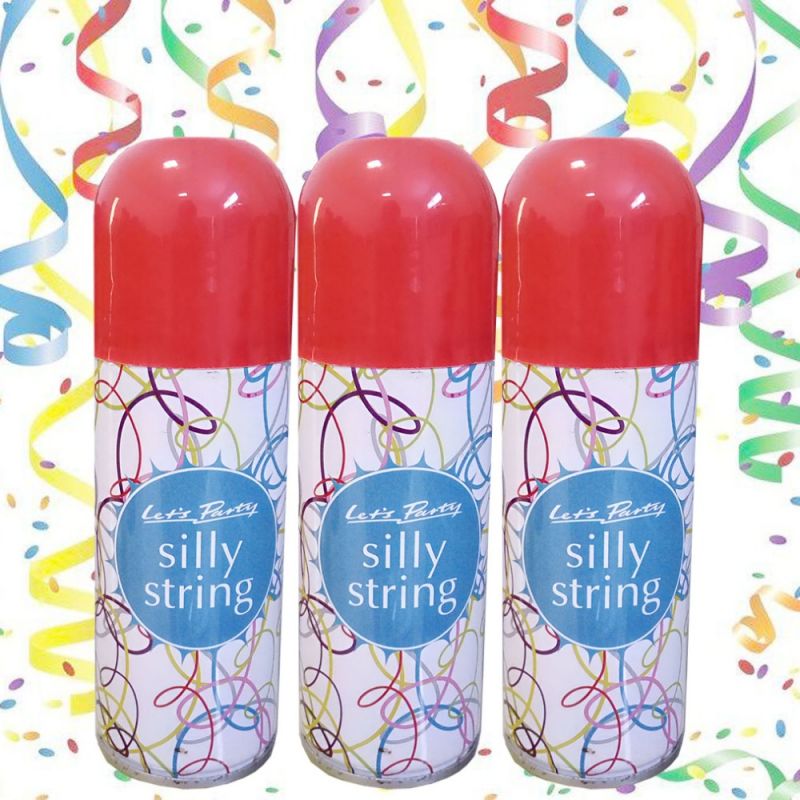 OEM Colorat Siilly String Crazy Panglică pentru ziua denaștere și petrecerea de Crăciun