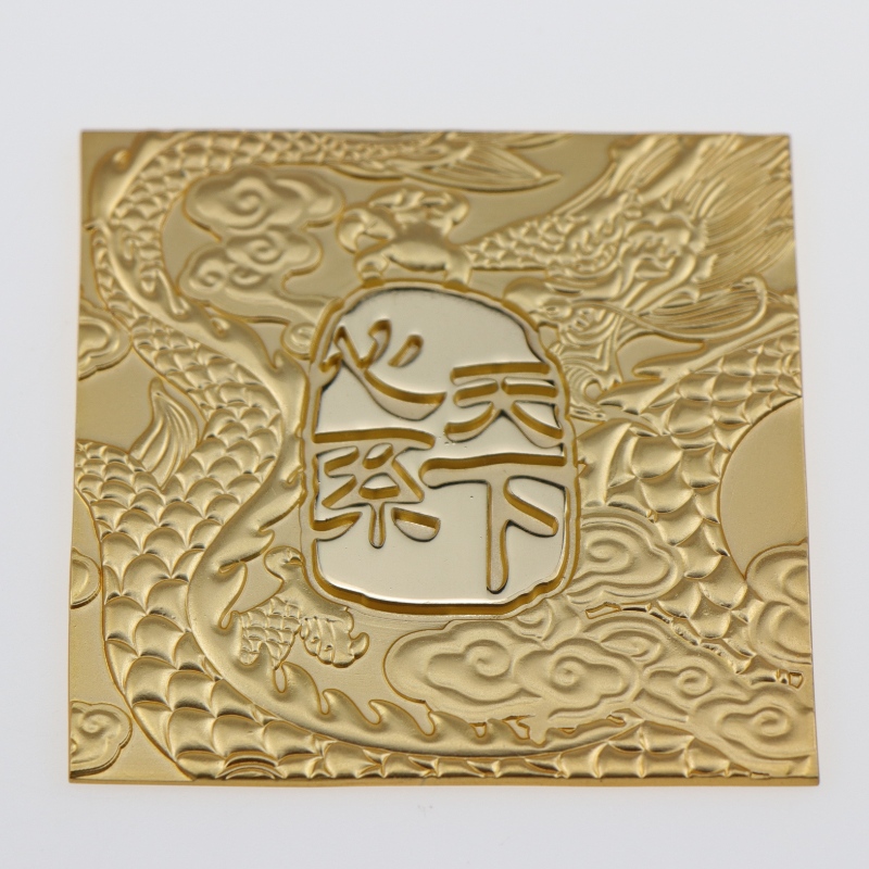 China Producător Custom Die-turnare Antique Metal Plăcuța de plăci de zinc de zinc ELECLAT Logo Logo Nume plăci