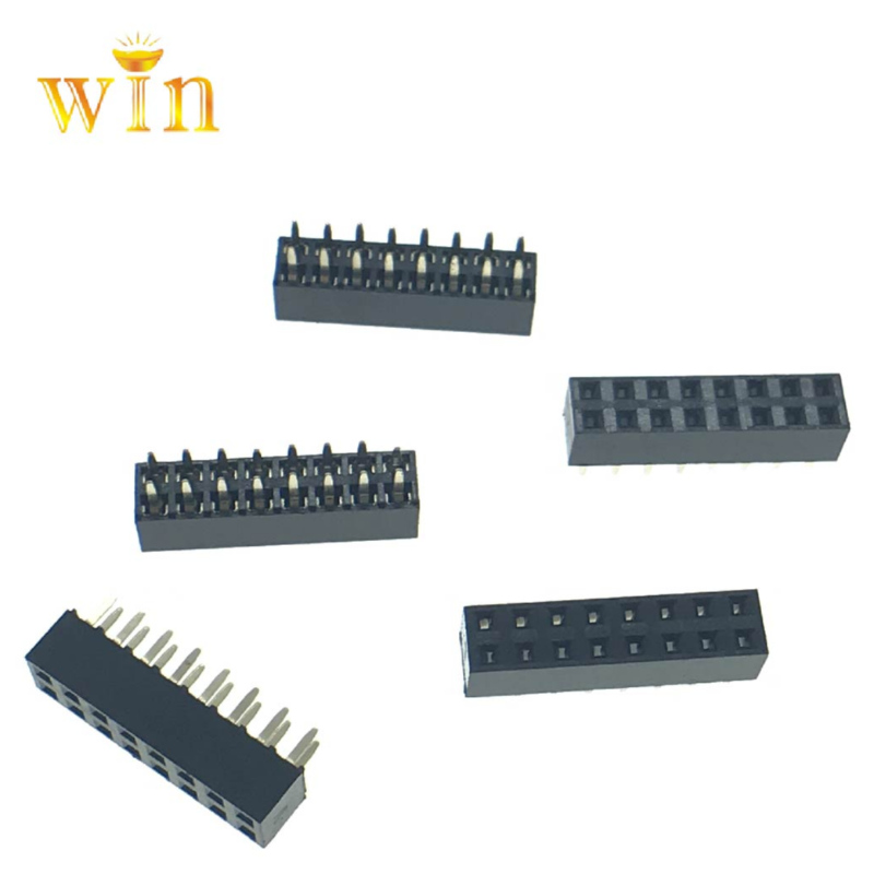 2.54mm 2x8p antet de fixare a conectorului feminin