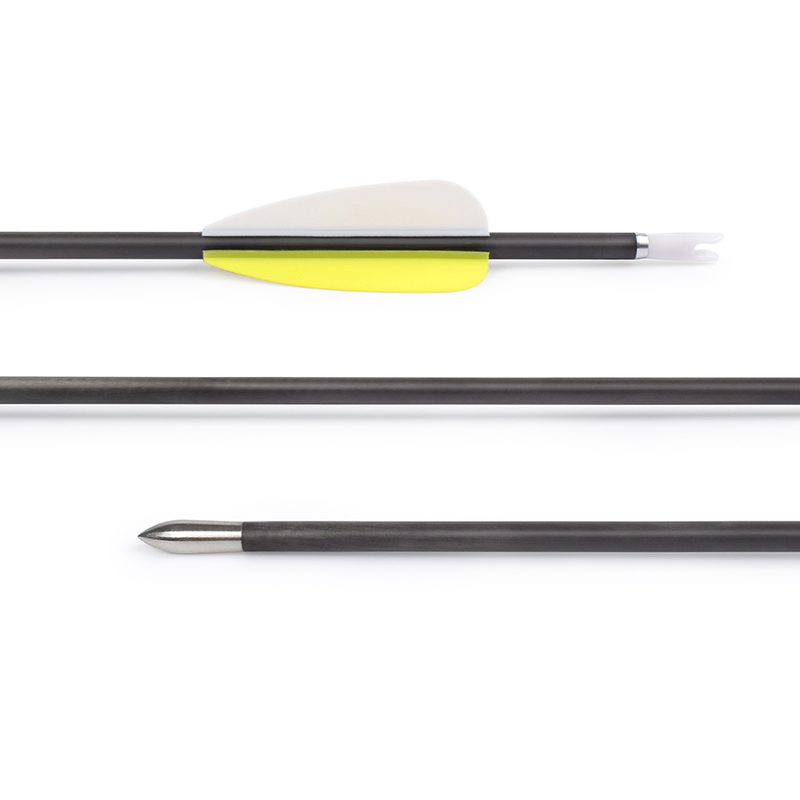 Elong Outdoor 121125 ID3.2mm Pure Carbon Arrow 32 \\ '\\' Arrows de carbon de arcul pentru fotografiere și practică țintă