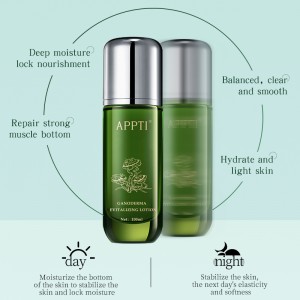 Appti îngrijirea pielii Loțiune Ganoderma de albire a tineretului de albire a feței Repararea lotiunii